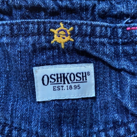 *4/$20* OshKosh B’gosh Embroidered Denim Skirtall - Picture 2 of 8